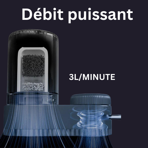 FlowPure Filtre à eau pour robinet