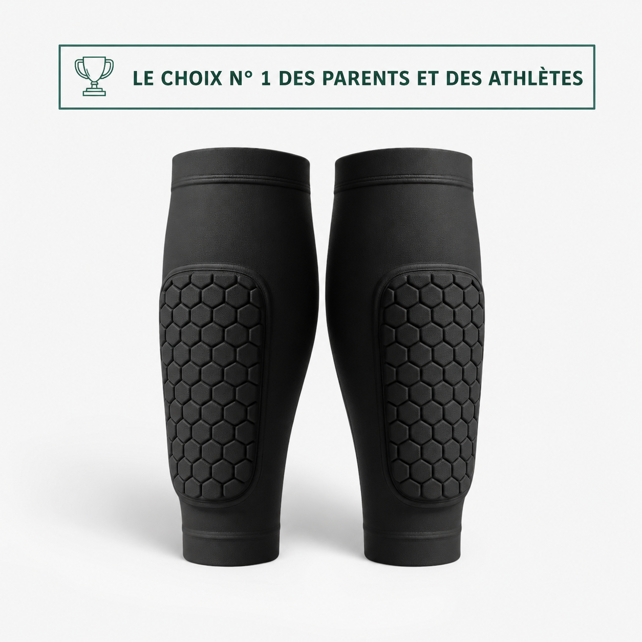 ShinDefender Flex : Le protège-tibia léger, confortable et conçu pour rester bien en place.